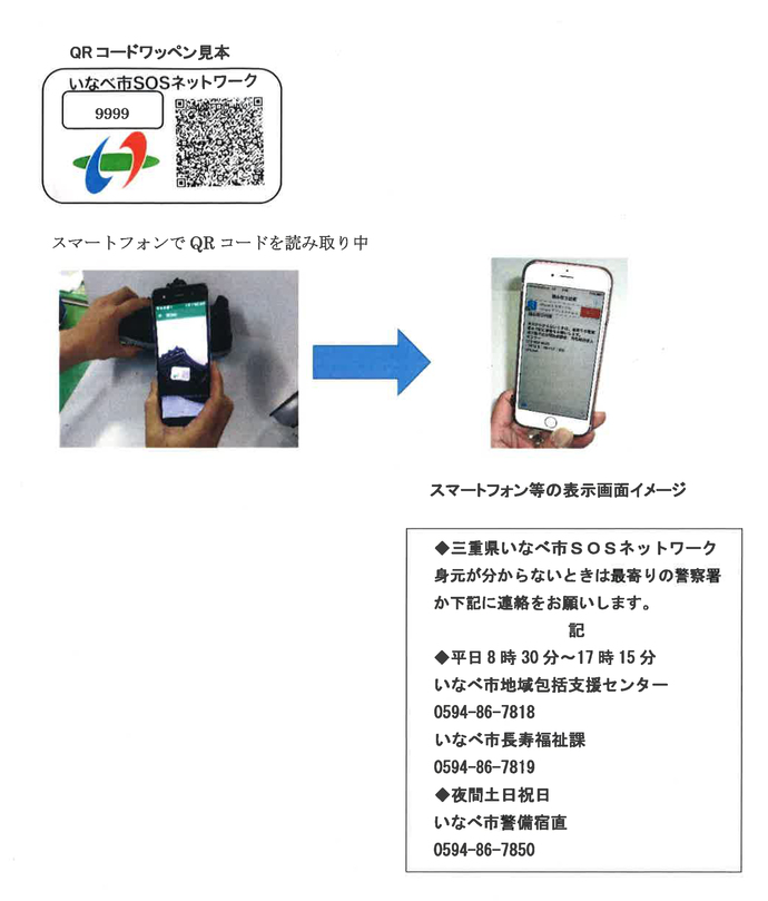 QRコードワッペン