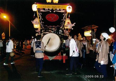 写真：大井田弁天祭