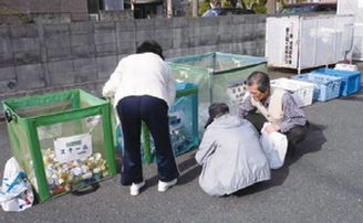 写真：ごみの分別