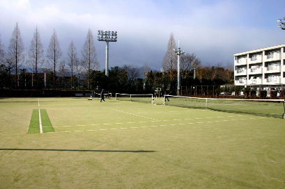 写真：大安スポーツ公園テニスコート（ABCコート）