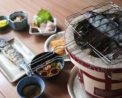 写真：焼き鱒