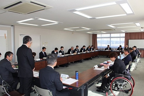 写真：意見交換会 会議風景