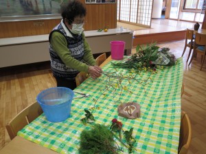 写真：蝋梅が微かに甘く香ります