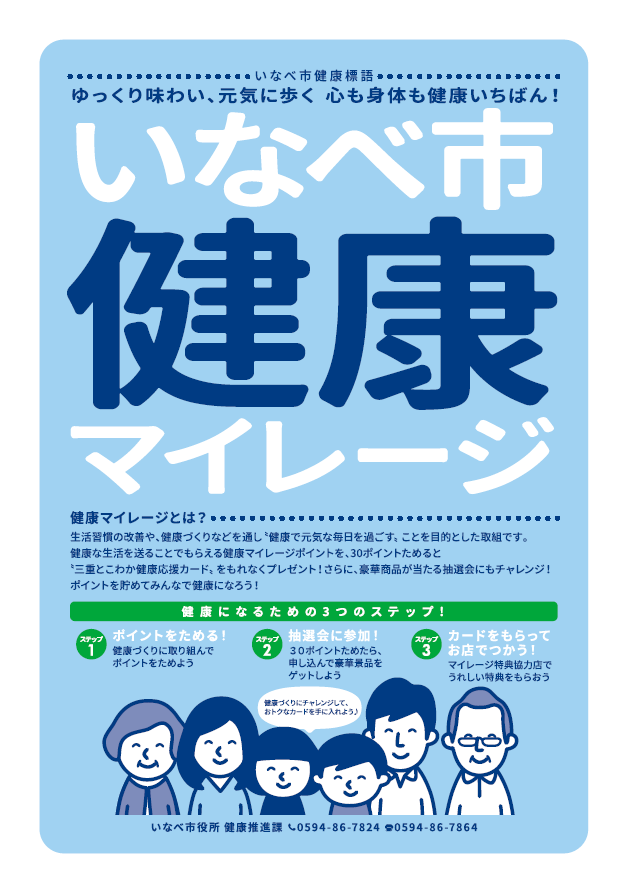 R8いなべ市健康マイレージ