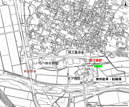 地図：阿下喜駅