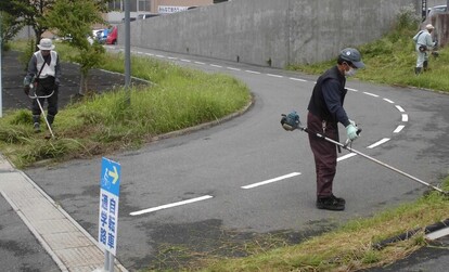 草取り