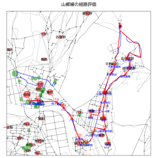 山郷線（見直し案）