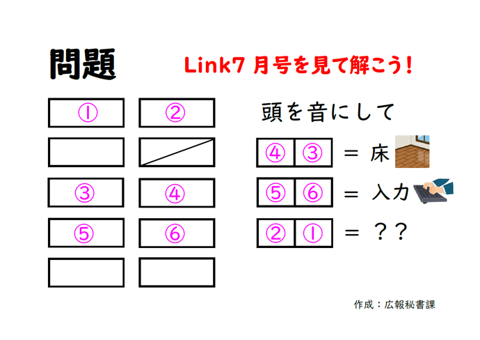 7月号の謎