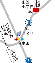 昭和の暮らし回想資料館地図