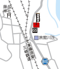 員弁川さかな館地図