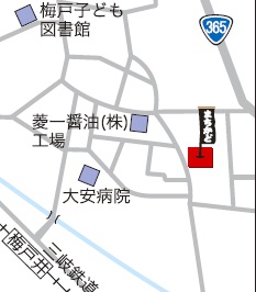 村のかじ屋博物館地図