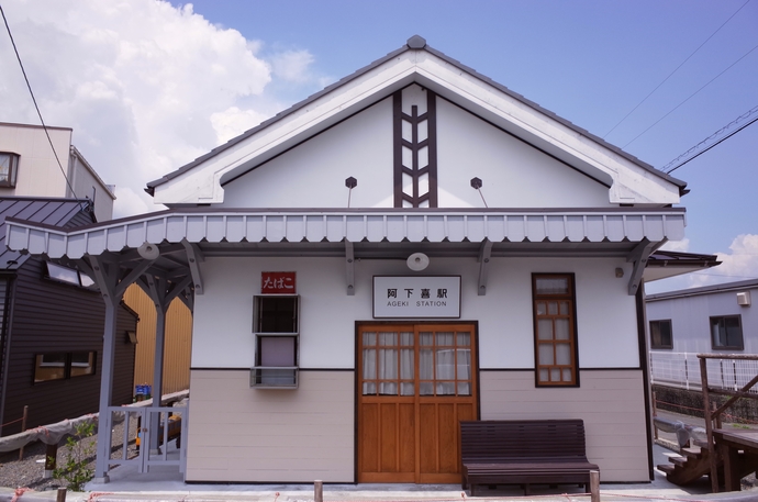 駅「旧阿下喜駅」