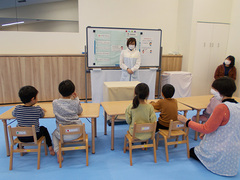 写真：通級型小集団療育教室