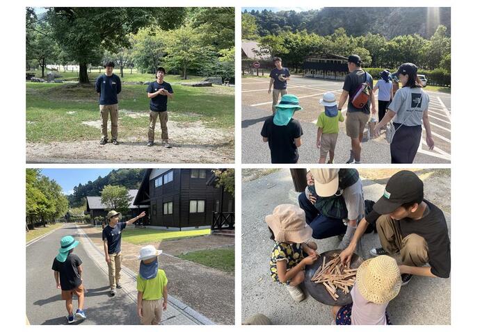 当日の様子（青川峡CP）