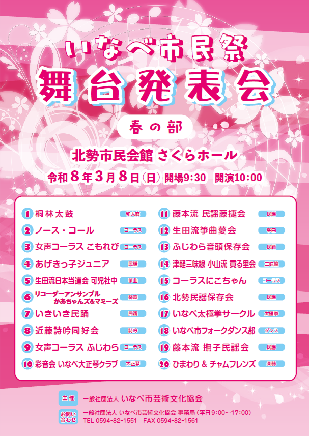 いなべ市民祭イメージ