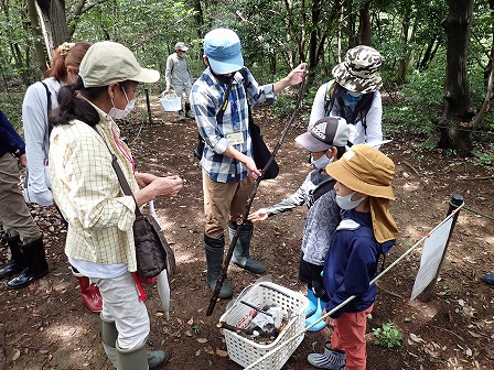 写真:令和3年度「キノコを見る会」
