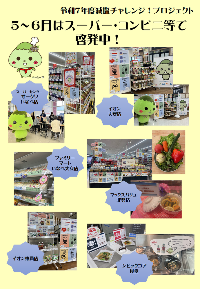 R7スーパー、コンビニ等の様子