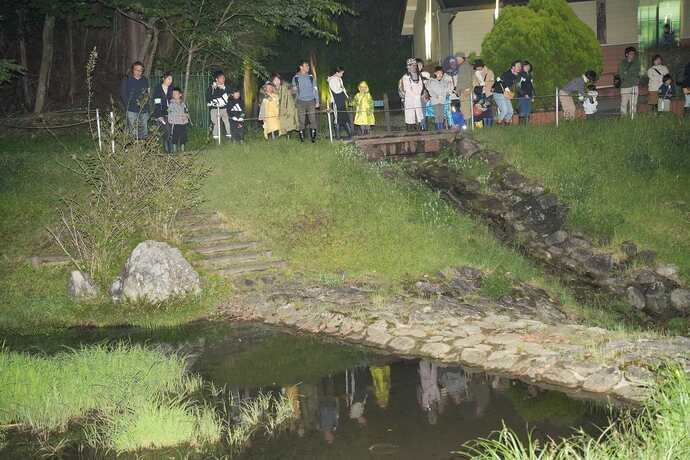 写真:令和6年度「ホタルを見る会」