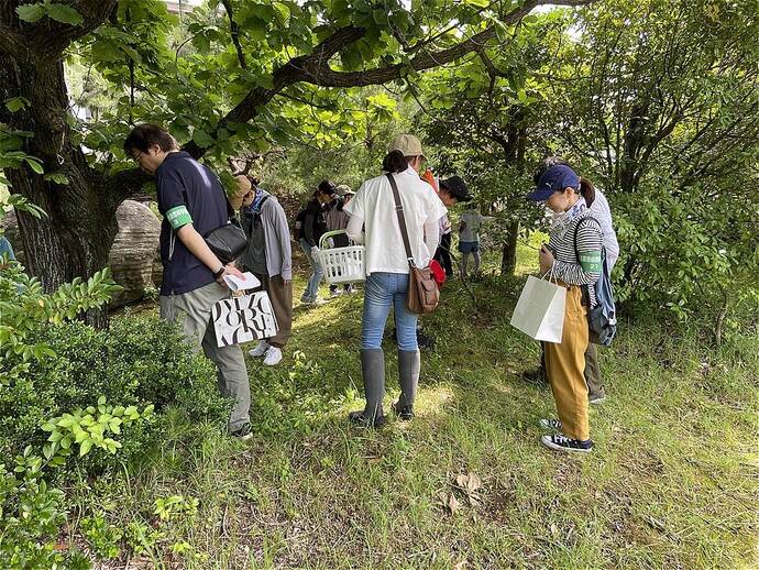 写真：令和7年度「キノコを見る会」