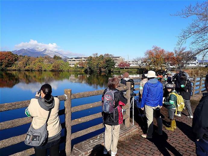 写真：令和7年度「冬の野鳥を見る会」