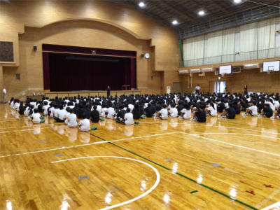 二学期始業式